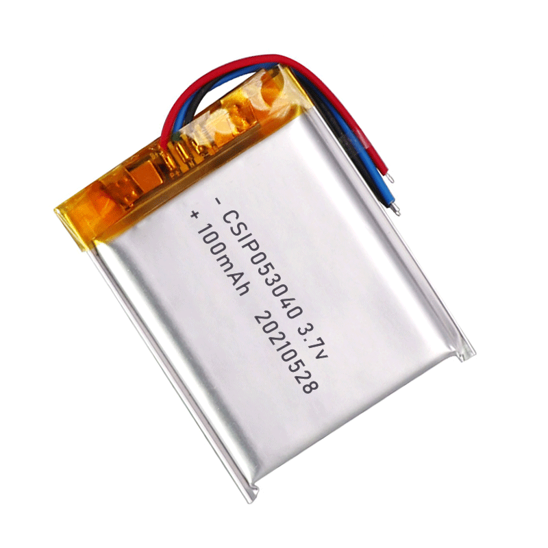 CSIP 3.7V 053040 100mAh 可充電鋰聚合物數(shù)碼電池生廠商