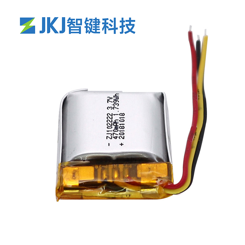 CSIP 3.7V 102222 470mAh 可充電鋰聚合物電池