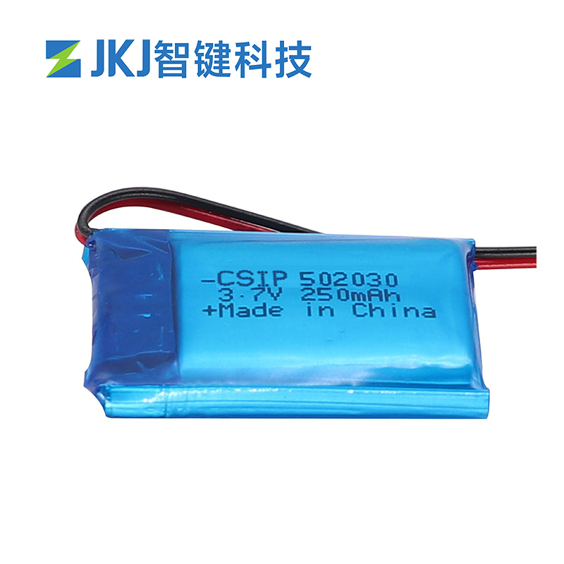 3.7V 250mAh Lipo 可充電鋰聚合物 OEM 制造商 502030 CSIP 鋰電池